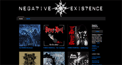 Desktop Screenshot of negative-existence.com